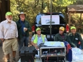 Old Mill Park radio operators at end of ZBC Dipsea Hike