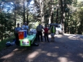 Tourist Club first aid station for Zero Breast Cancer Dipsea Hike